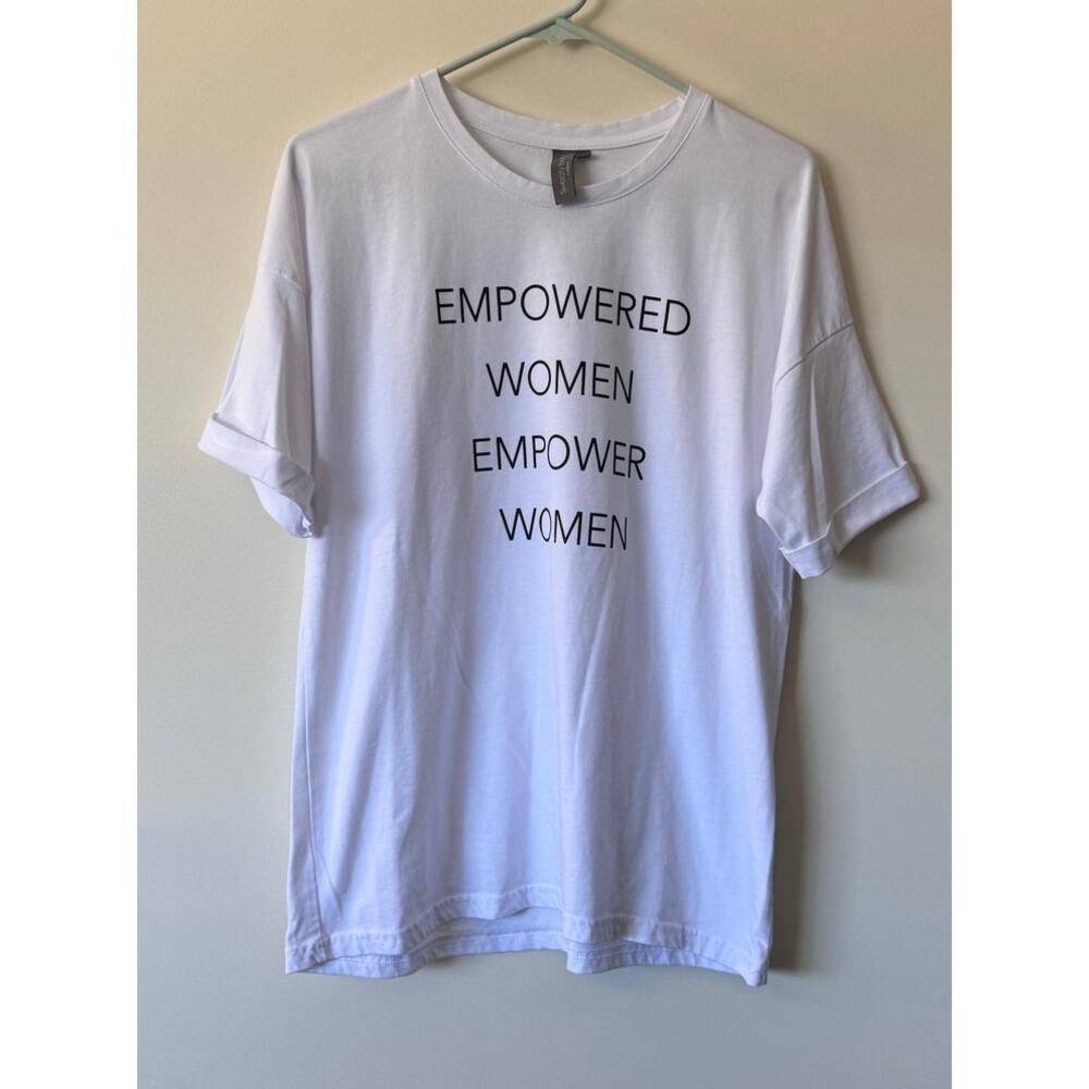 Sweaty Betty Foundation Empower Women Short Sleeve T-Shirt Size Medium